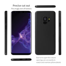 Load image into Gallery viewer, SAMSUNG GLAXY S9 PLUS PREMIUM FEATHER SERIES PAPER THIN 0.3MM PROTECTION CASE - BLACK