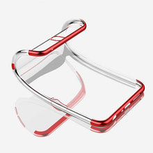 Load image into Gallery viewer, OnePlus 6T Premium Laser Plating Series Soft TPU Clear Transparent Back Case Cover