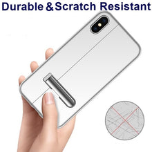 Load image into Gallery viewer, Apple iPhone X / XS Luxury Built In Magnetic Adsorption Bracket Back Case with Kickstand