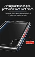 Load image into Gallery viewer, Apple iPhone X / XS Premium Clear Transparent  Airbag Safety Anti Fall Prevention Case