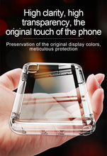 Load image into Gallery viewer, Apple iPhone X / XS Premium Clear Transparent  Airbag Safety Anti Fall Prevention Case
