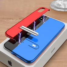 Load image into Gallery viewer, Apple iPhone X / XS Luxury Built In Magnetic Adsorption Bracket Back Case with Kickstand