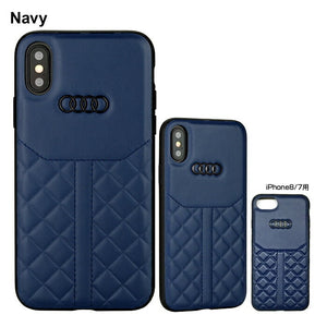 Premium Audi Q8 D1 Genuine Leather Crafted Limited Edition Case For iPhone X/XR/XSMAX Series. Series