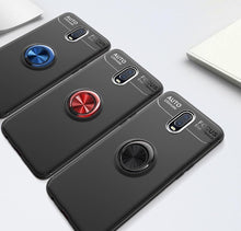 Load image into Gallery viewer, OnePlus 6T Luxury Shockproof Ring Holder Kickstand Soft TPU Back Case Cover
