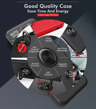 Load image into Gallery viewer, OnePlus 6T Luxury Shockproof Ring Holder Kickstand Soft TPU Back Case Cover