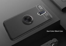 Load image into Gallery viewer, OnePlus 6T Luxury Shockproof Ring Holder Kickstand Soft TPU Back Case Cover