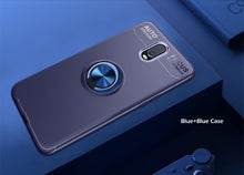 Load image into Gallery viewer, OnePlus 6T Luxury Shockproof Ring Holder Kickstand Soft TPU Back Case Cover
