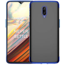 Load image into Gallery viewer, OnePlus 6T Premium Laser Plating Series Soft TPU Clear Transparent Back Case Cover