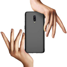 Load image into Gallery viewer, OnePlus 6T Premium Laser Plating Series Soft TPU Clear Transparent Back Case Cover