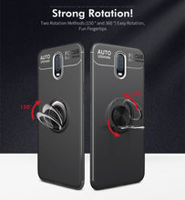 Load image into Gallery viewer, OnePlus 6T Luxury Shockproof Ring Holder Kickstand Soft TPU Back Case Cover