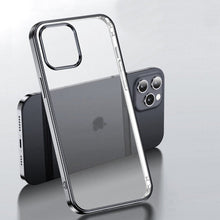 Load image into Gallery viewer, HENKS® iPhone 12 Series Electroplating Silicone Transparent Glitter Case