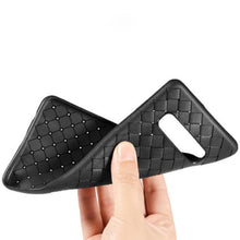 Load image into Gallery viewer, SAMSUNG GALAXY S10 PREMIUM WEAVING GRID BREATHABLE SOFT SILICONE BACK CASE