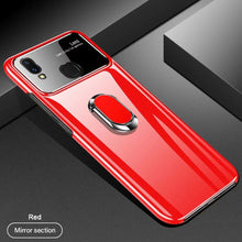 Load image into Gallery viewer, Vivo V9 Luxury Smooth Mirror Effect Ring Holder Hard PC Back Case