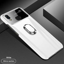 Load image into Gallery viewer, Vivo V9 Luxury Smooth Mirror Effect Ring Holder Hard PC Back Case