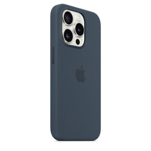 Official iPhone 15 Series Liquid Silicone Case with Magsafe Support & IC