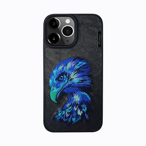 Premium Nimmy ® Dazzling Series 3D Embroidery Leather Case for iPhone 15 Series