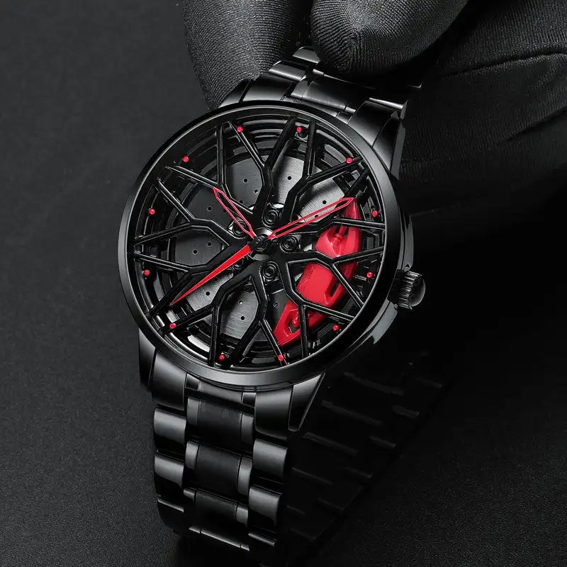 CHRONOSE™ LP780 43mm Gyro Rotating Wheel Watch