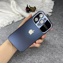 Load image into Gallery viewer, Premium Chromatic Matte Finish AG Lens Shield Glass Case for iPhone 14 Series