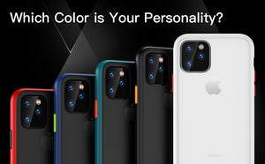 Henks® Premium Polychromatic Case with Contrast Buttons for iPhone 11 Pro Max