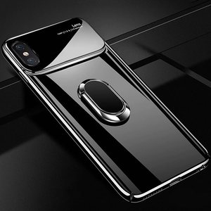 Apple iPhone X XS Luxury Glossy Camera Lens Protection Case with