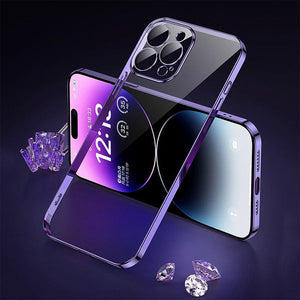 Premium Electroplating Luxury Shockproof Camera Protection Case for iPhone 14 Series