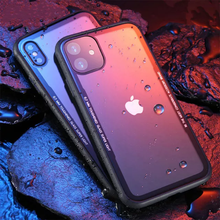Load image into Gallery viewer, Luxury See Through Unique Glass Case for iPhone 11 Pro/11 Pro Max