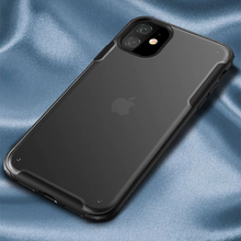 Load image into Gallery viewer, Henks® Luxury Frosted Cloudy Series Matte Case for iPhone 11 Pro/ 11 Pro Max.-BLACK-