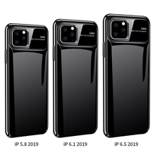 Load image into Gallery viewer, Apple iPhone 11 Pro Max Luxury Smooth Mirror Effect Camera Lens Anti Scratch Back Case Cover