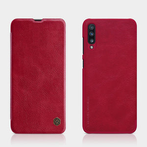 Samsung Galaxy A70 Nillkin Qin Series Vintage Leather Flip Case Wallet Cover