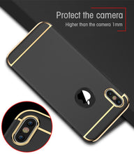 Load image into Gallery viewer, Apple iPhone X Luxury Ultra Slim 3in1 Gold Electroplating Hard Back Case Cover