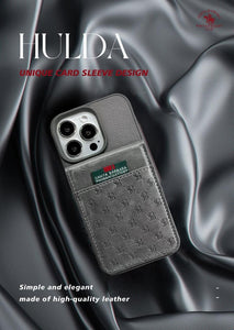 Premium Santa Barbara Polo & Racquet Club ® Hulda Series Leather Case for iPhone 14 Series (14 / 14 Plus / 14 Pro / 14 Pro Max)