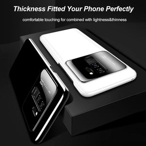 Samsung Galaxy A6 Plus Luxury Smooth Glossy Finish Camera Lens Case