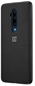 OnePlus 7T Pro Nylon Bumper Ultra High Protection Hard PC Case (Black)