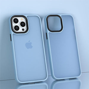 Henks Premium Shockproof Armor Matte Frosted Lofter Case for Apple iPhone 14 Series