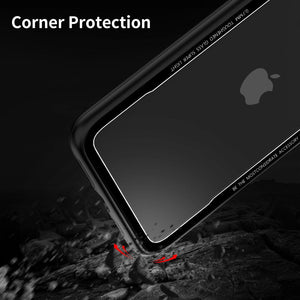 Luxury See Through Unique Glass Case for iPhone 11 Pro/11 Pro Max