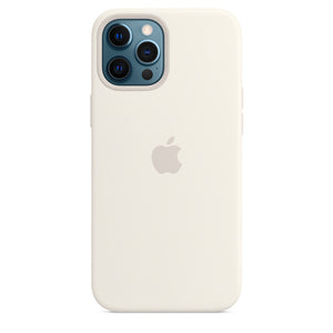 Official iPhone 12 Series Liquid Silicone Logo Case with Magsafe Support