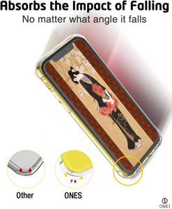 Henks® Premium Air Bag Anti Fall Protective Slim Case for iPhone XS MAX