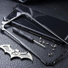 Load image into Gallery viewer, R-Just Aluminium Alloy Batman Case with Stand for iPhone 13 Series