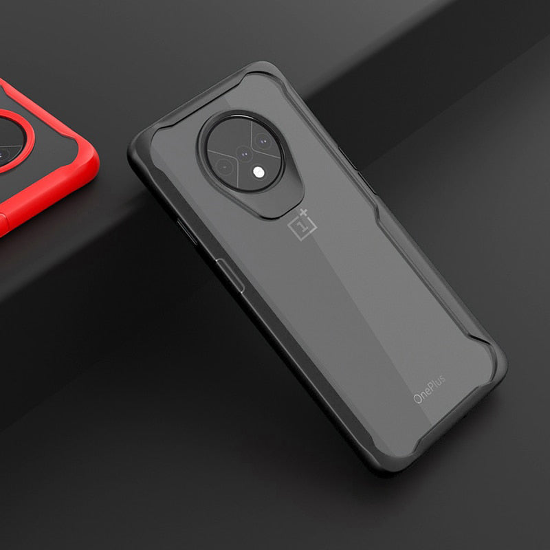 Oneplus 7T Premium Anti Shock Bumper Eagle Case -Black – Casetrend