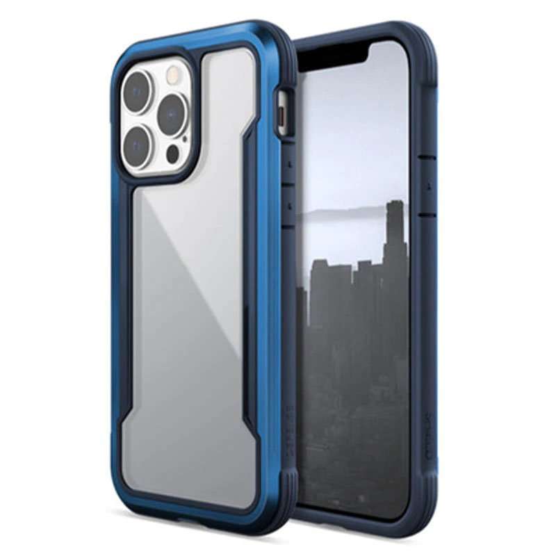 HENKS Defense Shield Military Grade Anodized Aluminum TPU+PC Durable Case Cover for Apple iPhone 13 Series