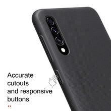 Load image into Gallery viewer, Premium Nillkin Super Frosted Shield Matte cover case for Samsung Galaxy Samsung A50- Black