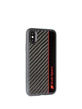 Load image into Gallery viewer, Premium Audi R8 D1 Genuine Carbon Fiber Limited Edition Case For iPhone X/ XS/ XR/ XSMAX.