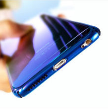 Load image into Gallery viewer, Luxury Blue Ray Laser Gradient Dual Color Hard Back Case Cover for Apple iPhone 7/8