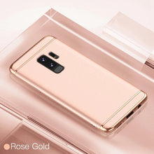 Load image into Gallery viewer, SAMSUNG GALAXY S9 PLUS LUXURY ULTRA SLIM 3IN1 GOLD ELECTROPLATING HARD BACK CASE COVER