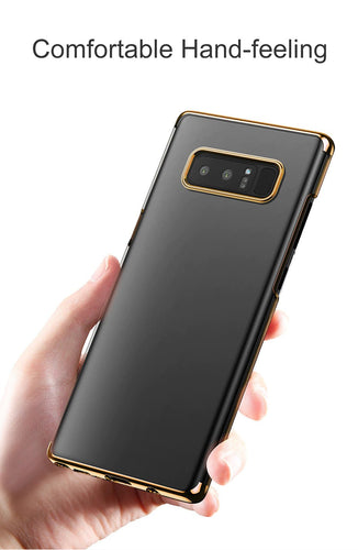 Luxury High-End Electroplated Anti-Scratch Shockproof Back Case Cover for Samsung Galaxy Note 8