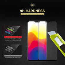 Load image into Gallery viewer, Vivo V9 Premium 5D Pro Full Glue Curved Edge Anti Shatter Tempered Glass Screen Protector