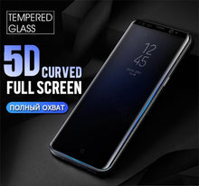 Load image into Gallery viewer, Samsung Galaxy S8 Premium 5D Pro Full Glue Curved Edge Anti Shatter Tempered Glass Screen Protector