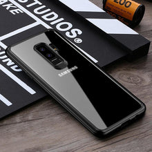 Load image into Gallery viewer, Samsung Galaxy S9 Plus Premium Transparent Hard Acrylic Back with Soft TPU Bumper Case