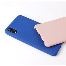 Load image into Gallery viewer, Vivo V11 Pro Premium Liquid Silicone Ultra Thin Soft Silicone Candy Color Back Case Cover