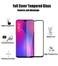Load image into Gallery viewer, Oppo F9 Pro Premium 5D Pro Full Glue Curved Edge Anti Shatter Tempered Glass Screen Protector